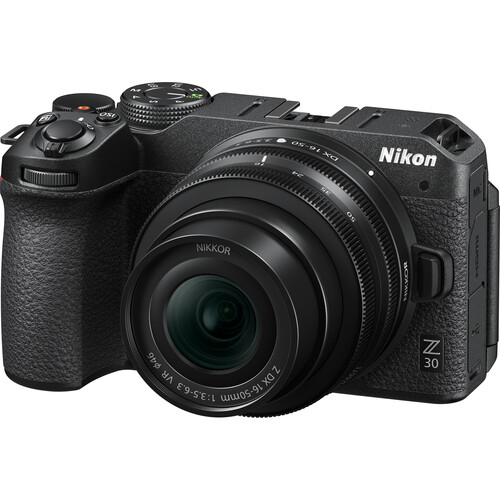 Nikon Z 30 Mirrorless Camera with NIKKOR Z DX 16-50mm Lens